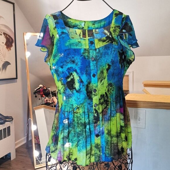 Serenade 100% Polyester top size M - Picture 1 of 4